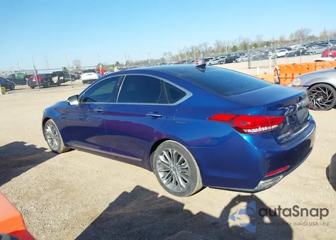 2016 Hyundai Genesis 3.8 z USA, uszkodzony, nr VIN KMHGN4JE3GU124618